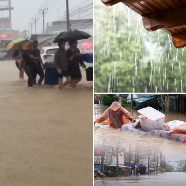 ภาคใต้ยังเผชิญฝนหนักต่อเนื่อง หลายจังหวัดเสี่ยงน้ำท่วมฉับพลัน