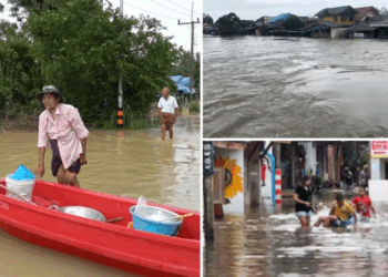 ชาวพัทลุงใน 5 อำเภอรอบทะเลสาบสงขลาได้รับความเดือดร้อนอย่างหนักจากน้ำท่วม ระดับน้ำสูงจนหลายพื้นที่ต้องเร่งอพยพ ขณะเดียวกันประชาชนจำนวนมากเผชิญปัญหาโรคน้ำกัดเท้าเพิ่มความทุกข์ยากขึ้นไปอีก