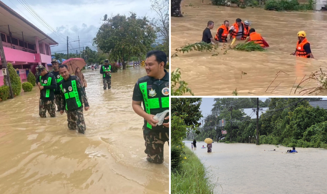 สตูลยังวิกฤต น้ำท่วมยาวเข้าสู่วันที่ 6 ครอบคลุม 7 อำเภอ ล่าสุดประกาศพื้นที่ภัยพิบัติฉุกเฉินแล้ว