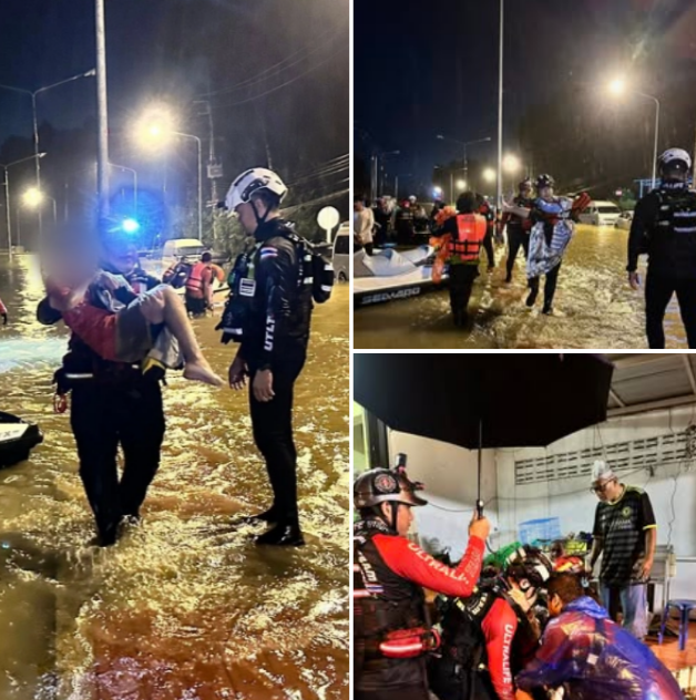 กู้ภัยเผยเคสสะเทือนใจ ครอบครัว 5 ชีวิตติดอยู่ในบ้านนาน 4 วัน ไม่มีอาหารและหมดแรงร้องขอความช่วยเหลือ สุดท้ายแม่เสียชีวิตไม่นานก่อนเจ้าหน้าที่ฝ่าน้ำเชี่ยวเข้าไปช่วยได้สำเร็จ