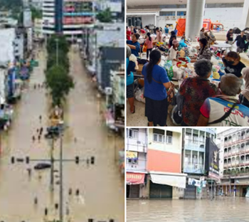 ศูนย์อพยพ ม.สงขลานครินทร์แน่นประชาชนหลั่งไหลเข้าพัก ด้านกรมสุขภาพจิตเร่งดูแลภาวะเครียดหลังน้ำท่วม