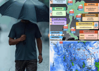 พยากรณ์อากาศ 27 พ.ย. ใต้ฝนเริ่มลดลง แต่ 6 จังหวัดยังต้องเฝ้าระวังผลกระทบจากมรสุม ขณะที่ภาคอื่นๆ อากาศหนาวมากขึ้น