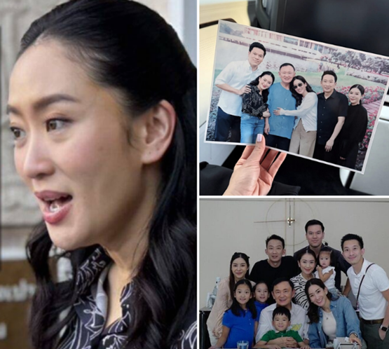 อิ๊งค์ โพสต์ภาพคู่กับทักษิณและครอบครัว เผยพ่อยังสบายดี ได้กอดและทานข้าวร่วมกันอย่างอบอุ่น