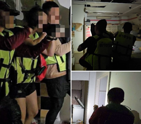 ชุดปฏิบัติการพิเศษแดนไทย 54 จากยะลา บุกตรวจร้านสะดวกซื้อเขต 8 หาดใหญ่ หลังพบแก๊ง 5 คนฉวยน้ำท่วมเข้าปล้น