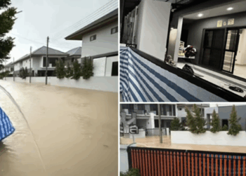 เปิดบทเรียน “บ้านเดียวที่ไม่ถูกน้ำท่วม” ใช้วิธีทำแนวกั้นน้ำจากไอเดียในคลิปออนไลน์