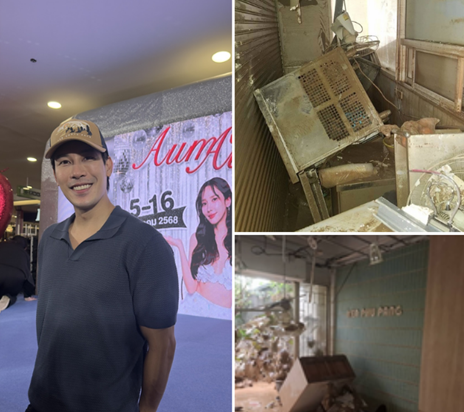 เคน ภูภูมิ ขอไม่เปิดเผยตัวเลขความเสียหายคาเฟ่ที่หาดใหญ่ ยืนยันสู้ต่อ เดินหน้าฟื้นฟูและปรับปรุงร้านใหม่