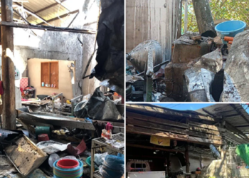 เจ้าของโรงงานทำขนมจีนเสียชีวิตกะทันหัน สภาพโรงงานเละเทะ