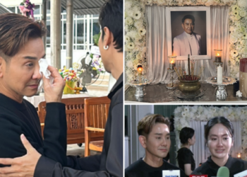 เอ ไชยา – แอน – มิตร มิตรชัย เล่าย้อนอาการคุณพ่อสมศักดิ์ก่อนสิ้นใจ เผยไม่เสียใจช่วงเวลาที่ผ่านมา และตั้งใจเดินหน้าสานต่องานของพ่อให้สำเร็จ